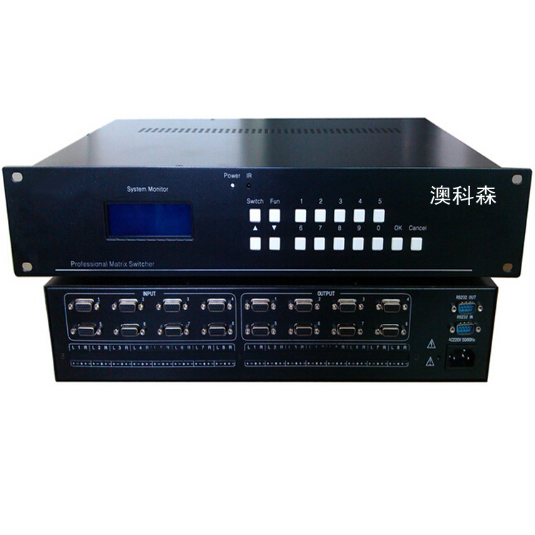 VGA矩阵8进4出