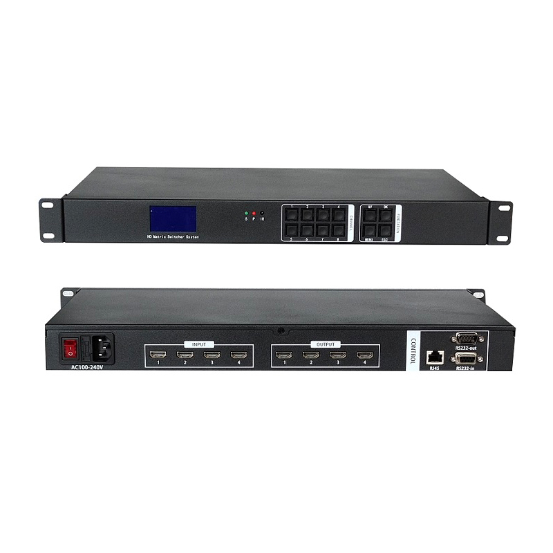 WS-M404  4进4出HDMI矩阵切换器