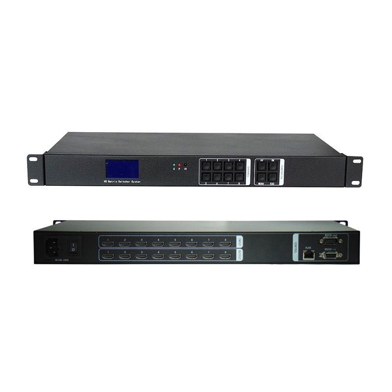 WS-M808  8进8出HDMI矩阵切换器